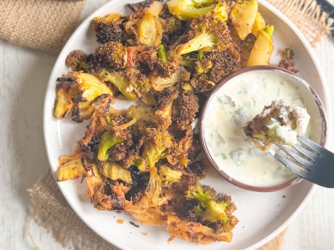 Brocoli rôtis au parmesan