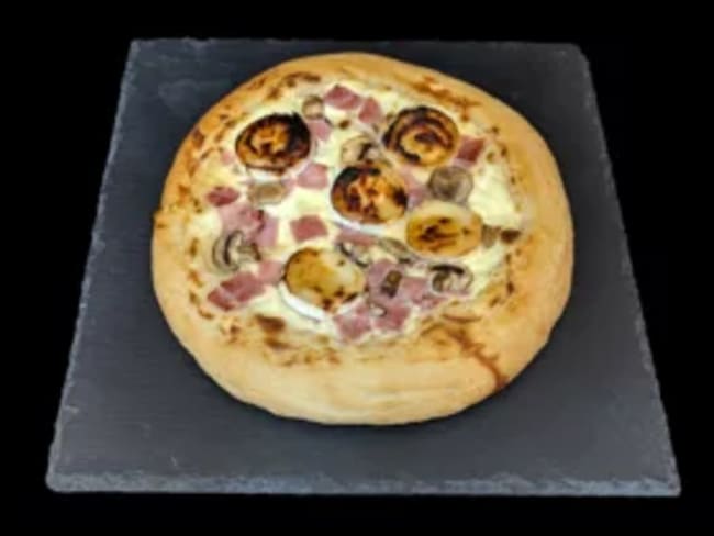 Pizza chèvre miel maison