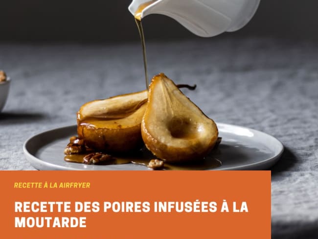 Poire à la moutarde et au poivre long