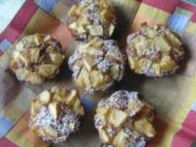 Petits Muffins Très Légers aux Pommes