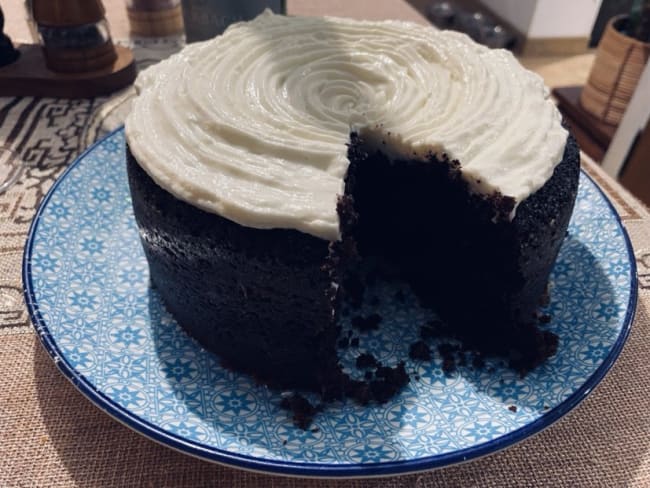 Gâteau irlandais au chocolat et à la Guinness