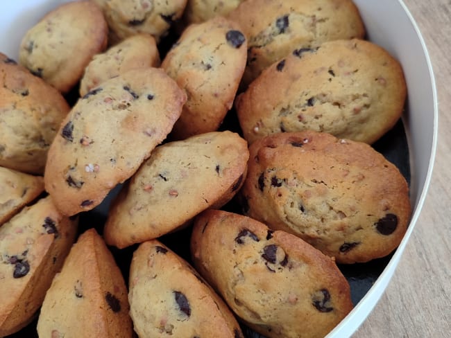 Madeleine pépite de chocolat kasha