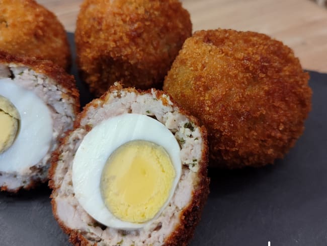 Scotch eggs ou œufs écossais