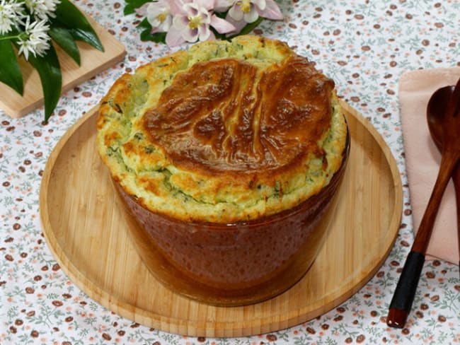 Soufflé à l'ail des ours et au Beaufort, un plaisir qui se mérite !