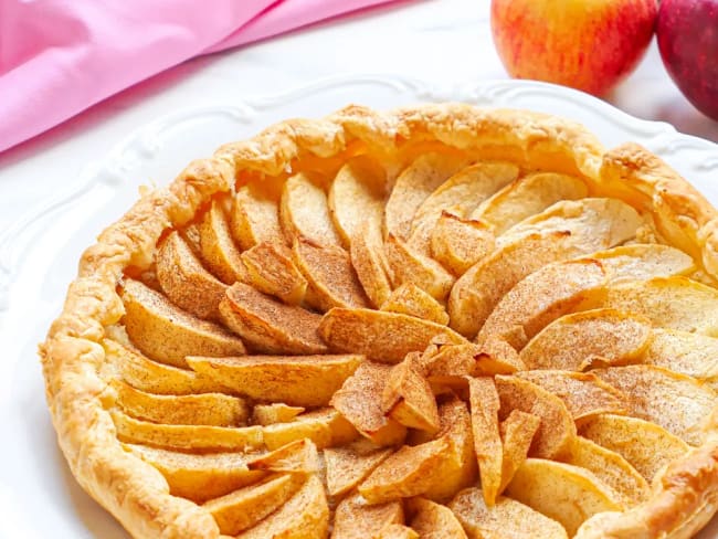 Tarte aux pommes facile et rapide