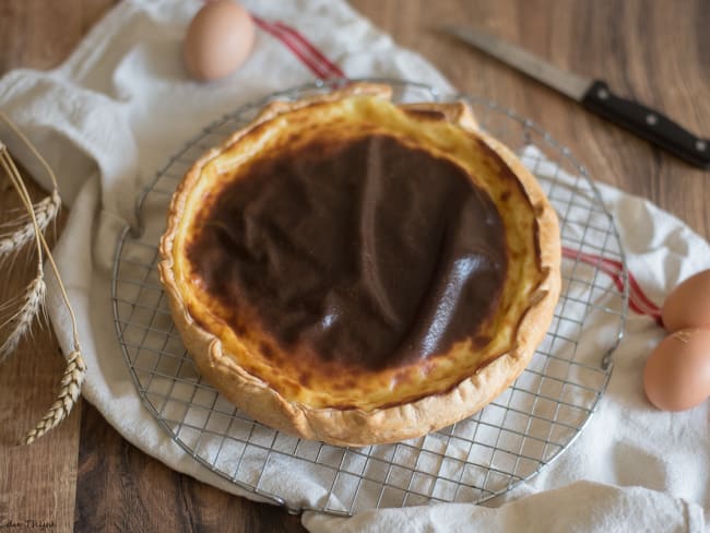 Flan parisien avec pâte 