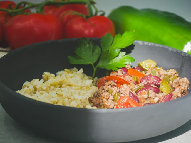 Recette du Chili con carne à la Mexicaine