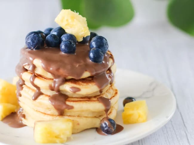 Fluffy pancakes faciles et rapides