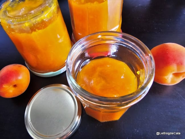 Confiture d'abricots au Companion