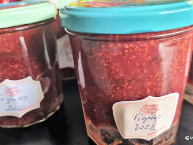 Confiture de Figues sans vrai sucre