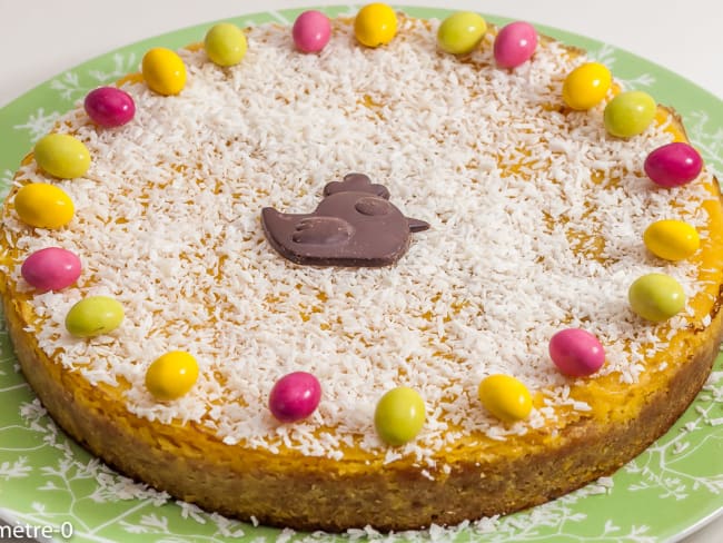 Gâteau de Pâques facile à la crème de citron