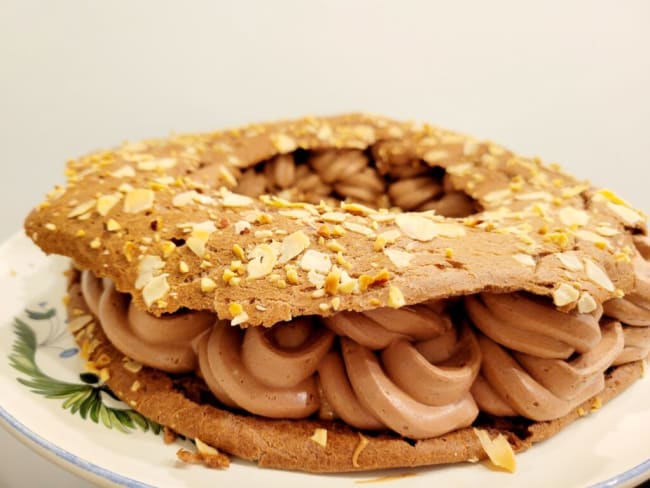 Paris-Brest au chocolat