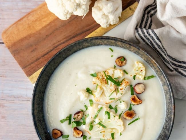 Soupe de chou-fleur et panais