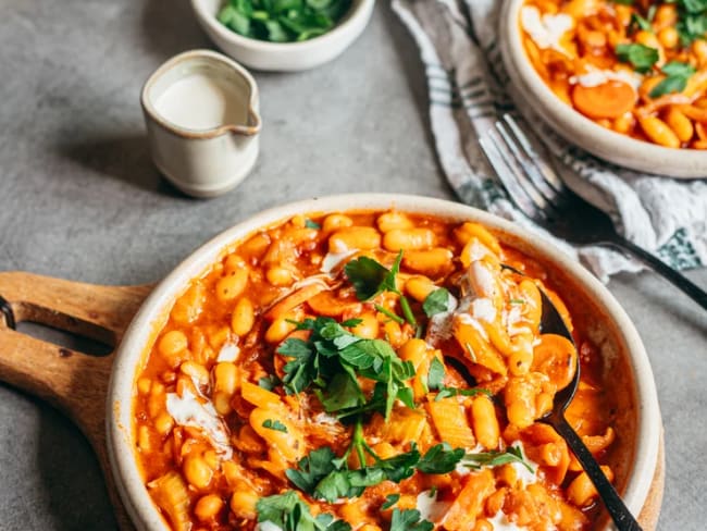 Haricots blancs à la sauce tomate : une recette simple mais délicieuse