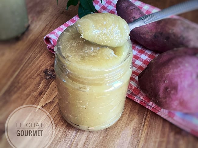 Confitures de patates douces comme une crème de marrons