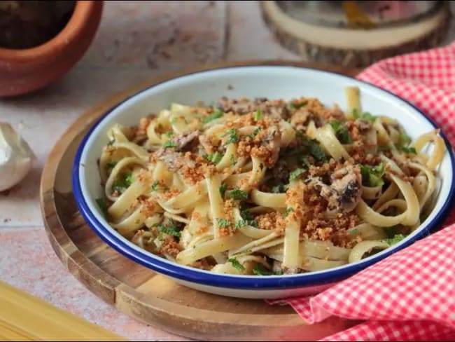 Linguine aux sardines à la sicilienne d'Alessandra Pierini