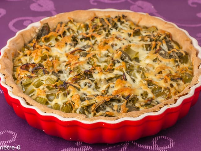 Tarte au céleri branche et au Gouda