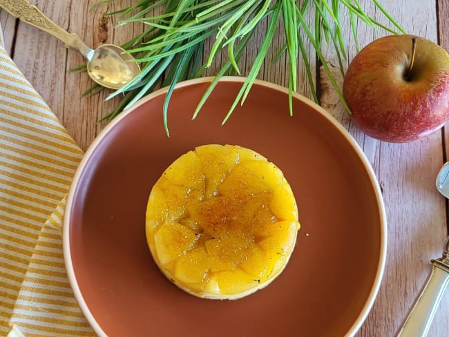 Mini Tatin de pommes et à la pâte à tartiner aux cannelés bordelais