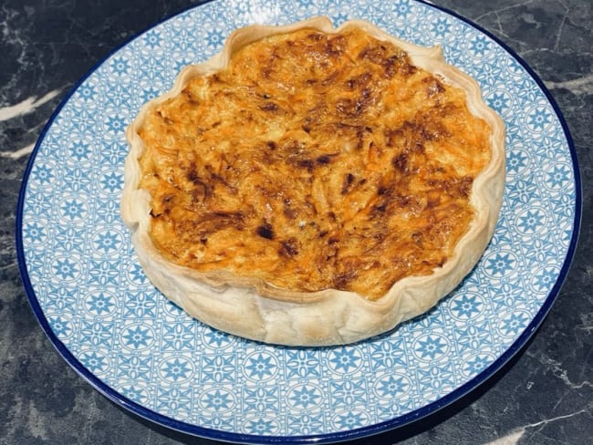 Quiche végétarienne aux carottes