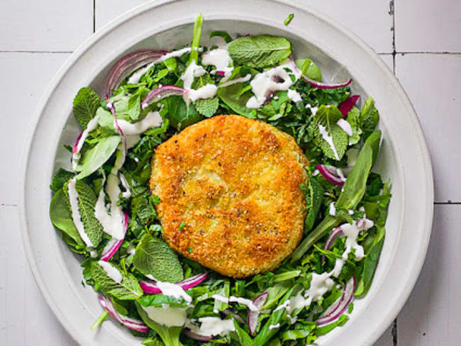 Schnitzel au céleri rave : l'escalope viennoise végétarienne