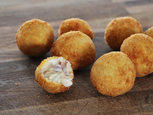 Croquetas au jambon à servir à l'apéritif