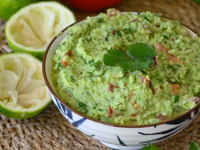 Faux "Guacamole" , au brocoli, de Juan Arbelaez