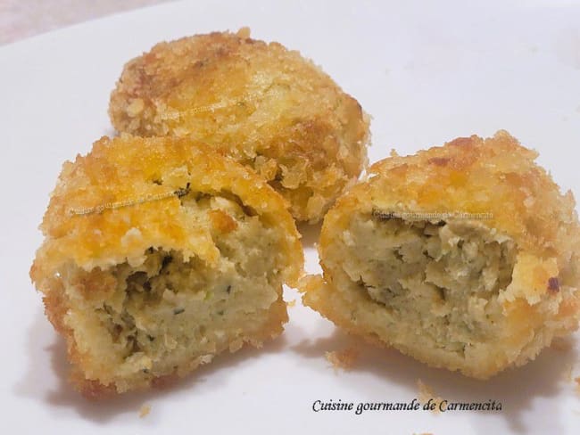 Croquettes de volaille Panko en friture