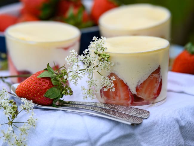 Tiramisu aux fraises, une variante du célèbre dessert italien !