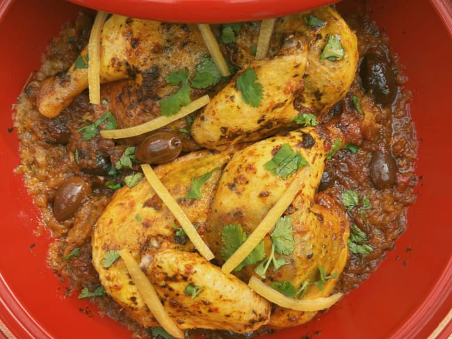 Tajine de poulet M’chermel