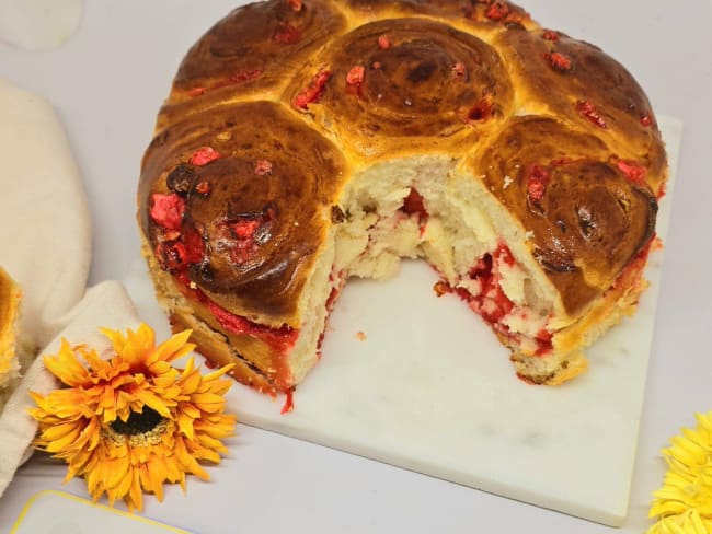 Chinois aux pralines roses, la brioche du dimanche