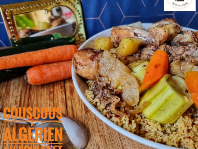 Couscous au poulet et aux légumes