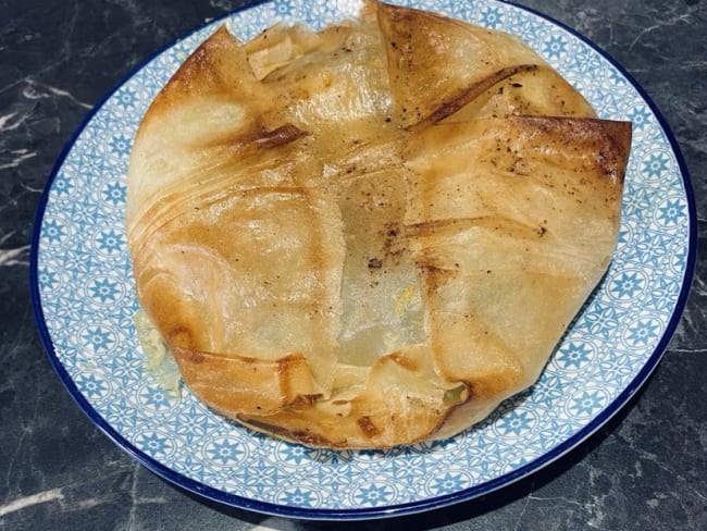 Pastilla de lotte au cumin et safran