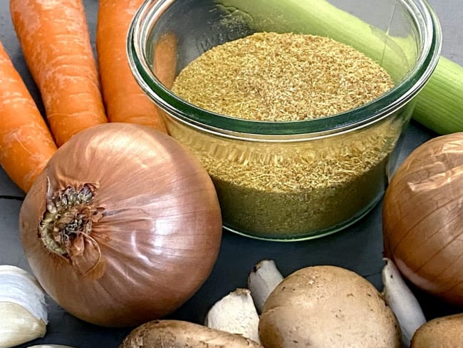 Bouillon de légumes en poudre