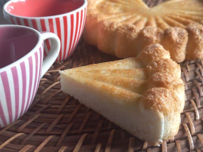 Gâteau nuage à la fleur d’oranger