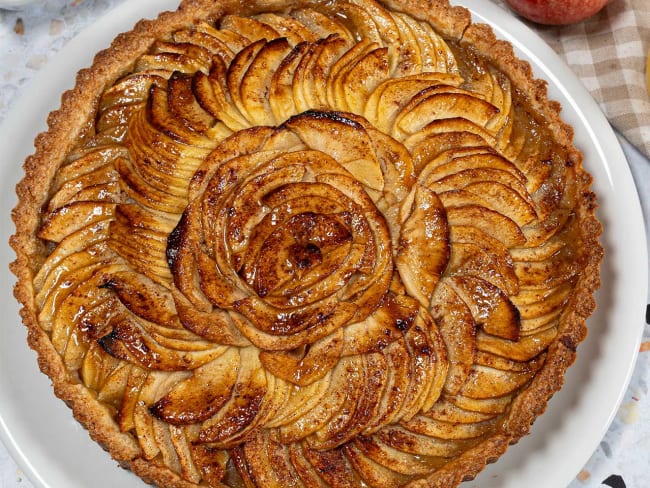 Tarte aux pommes healthy