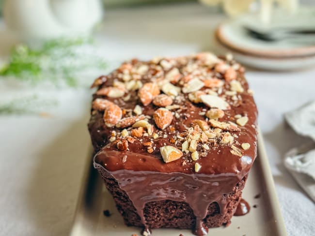 Gâteau chocolat amande sans gluten