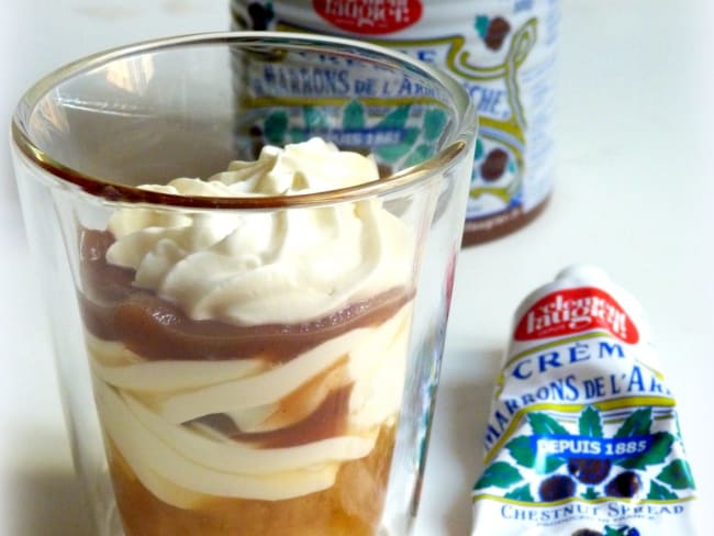 Petits suisses façon Mont Blanc, un dessert sans prise de tête !