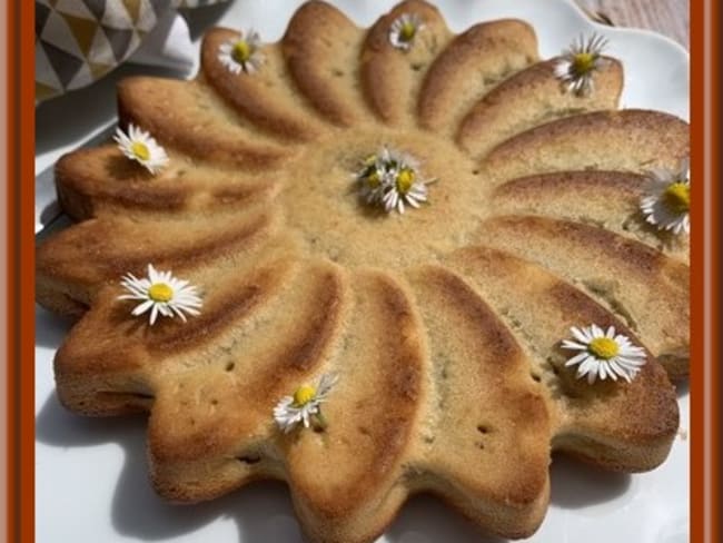 Gâteau rapide à la fleur d’oranger pour teatime