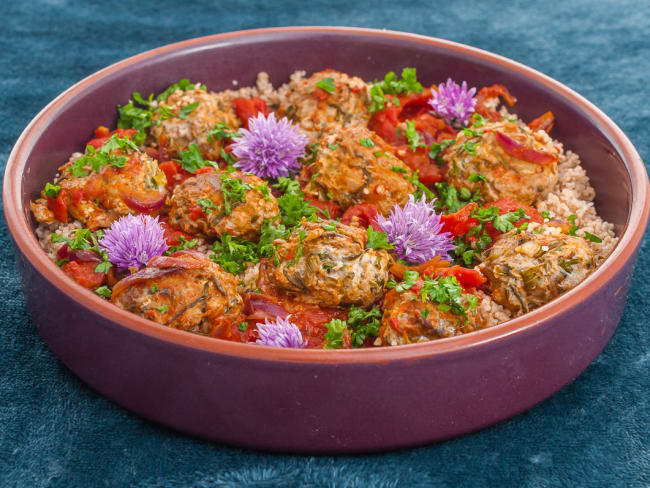 Boulettes de sardines à la semoule d'inspiration marocaine