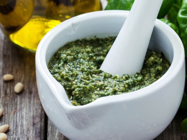 Pesto de fanes de carottes : un pesto antigaspi