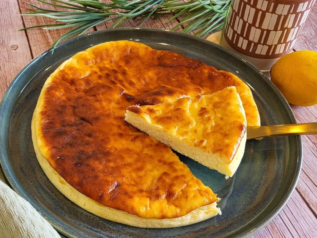 Gâteau à la brousse et au citron