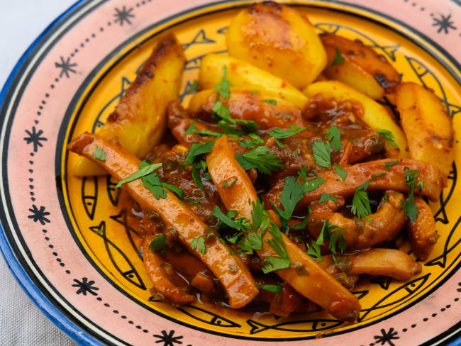 Tagine de seiche