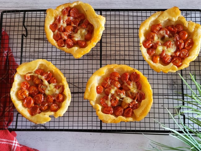 Tartelettes Tatin aux tomates cerises