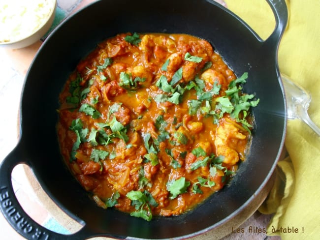 Rougail crevettes, un délice prêt en 30 minutes !