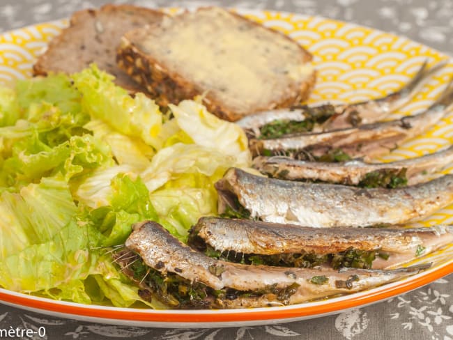 Sardines farcies aux fines herbes