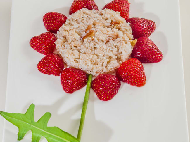 Fleurs de crabe aux fraises, une entrée fraîche et gourmande