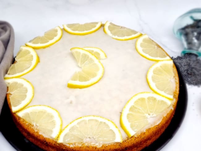 Gâteau au citron et pavot