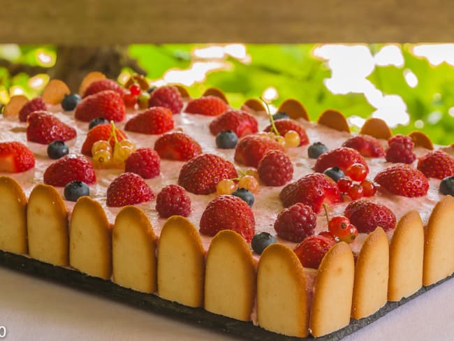 Mousse aux fraises