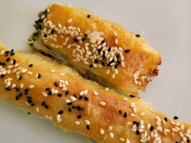 Börek aux épinards et feta - Cuisine turque