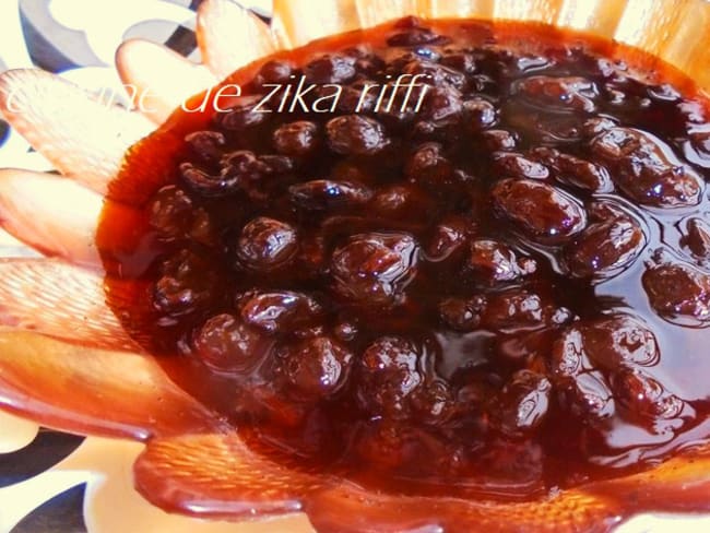 Confiture de cerises à la fève tonka